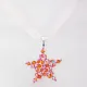 Star - Cassiopeia-Salmon Organza - 2